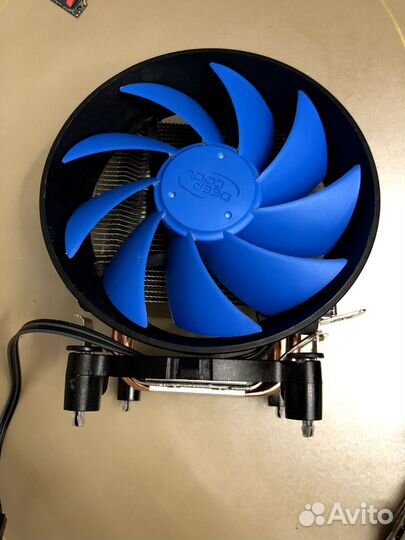 Комплект мат.плата проц память охлаждение