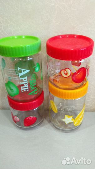 Банки стеклянные для сыпучих продуктов