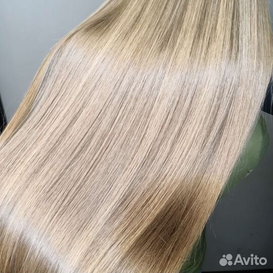 Кератиновое выпрямление