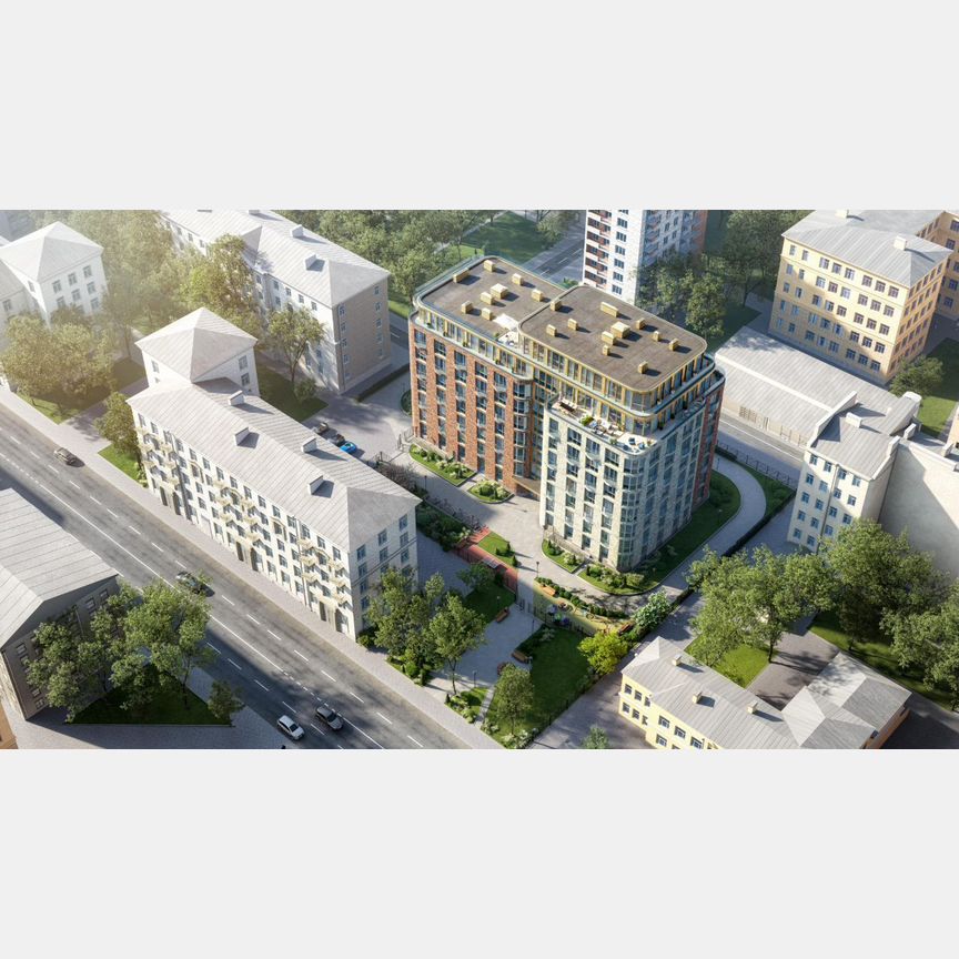 3-к. квартира, 141,8 м², 4/9 эт.