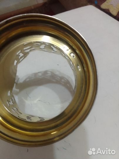 Подстаканник СССР серебро