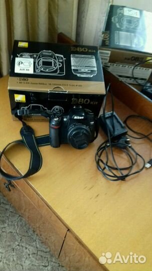 Фотоаппарат Nikon D80 Kit