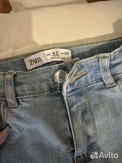 Джинсы zara acoola 104