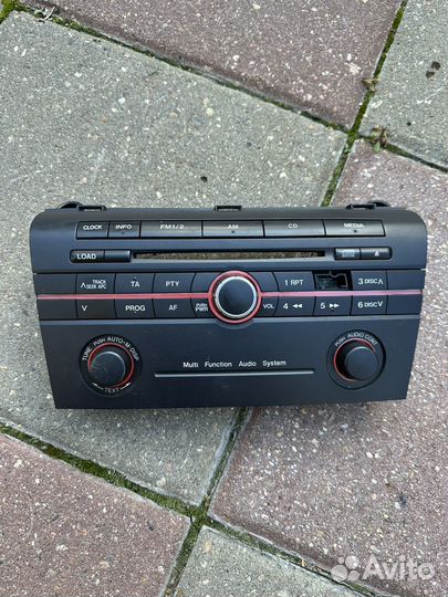 Кнопки для управления магнитолой mazda 3 bk 2008