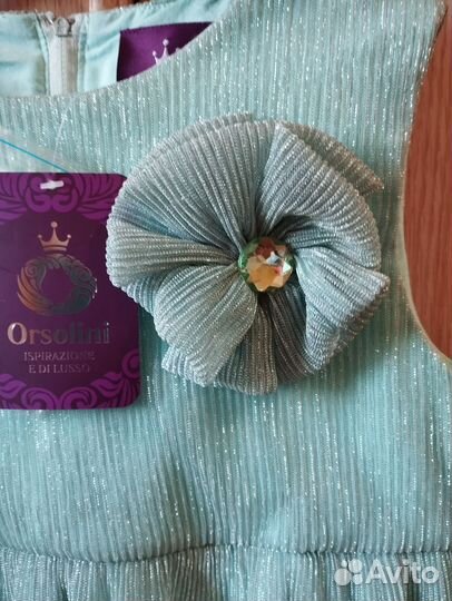 Платье нарядное для девочки новое 152р