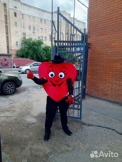 Ростовая кукла сердце или ягодка на прокат