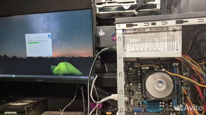 Блок питания 450w krauler