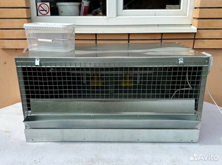 Брудер для цыплят с кормушкой