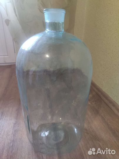 Бутыль стеклянная 25 литров