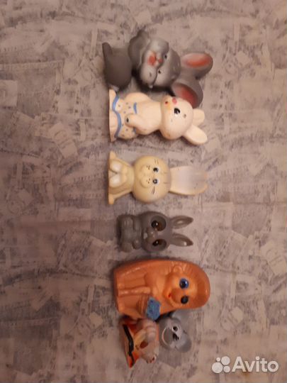 Резиновые игрушки СССР