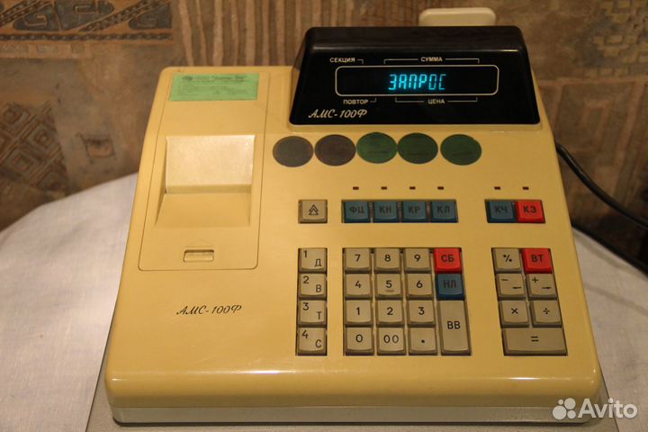 В коллекцию контрольно-кассовая машина Ккм Амс100Ф