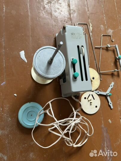 Электрическая прялка для шерсти