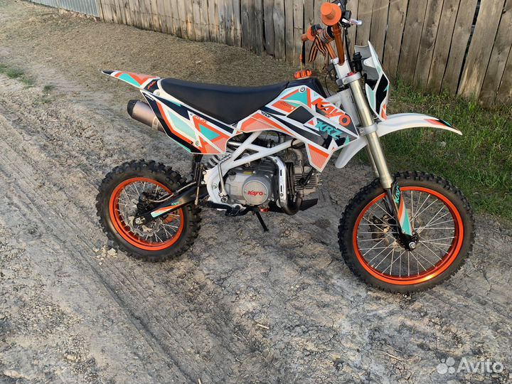 Питбайк kayo classic YX125EA 17/14 KRZ (2019)