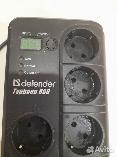 Стабилизатор напряжения typhoon 800 6 розеток