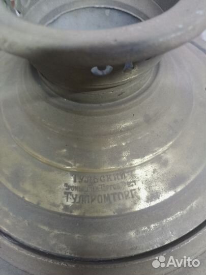 Самовар на дровах старинный