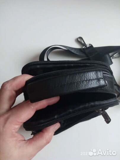 Мужская кожаная сумка