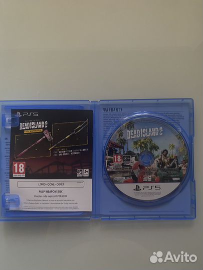 Dead island 2 ps5 диск