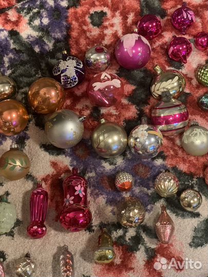 Елочные игрушки СССР