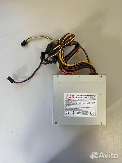 Блок питания ATX-400W