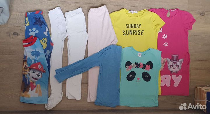Вещи пакетом для девочки 116 122 бесплатно