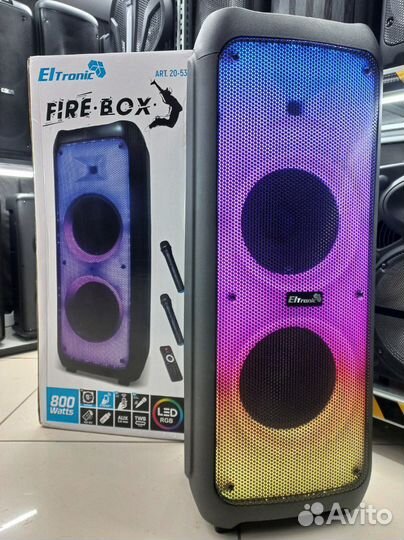 Большая bluetooth колонка 800вт eltronic