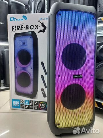 Большая bluetooth колонка 800вт eltronic