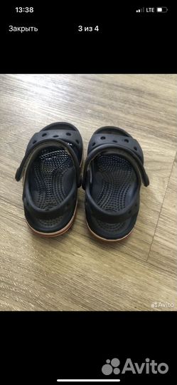 Crocs сандалии на мальчика