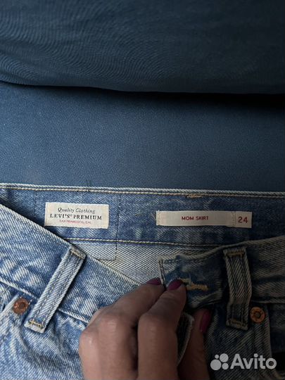 Джинсовая Юбка levis