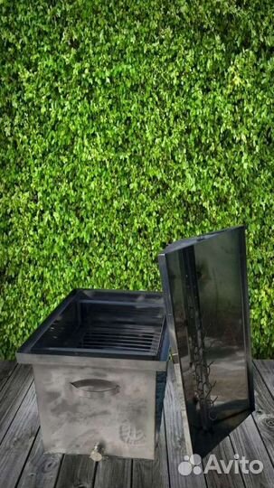 Коптильня неубиваемая 2мм нержавеющая