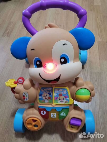 Ходунки каталка fisher price