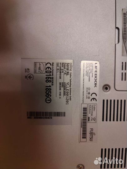 Ноутбук fujitsu lifebook