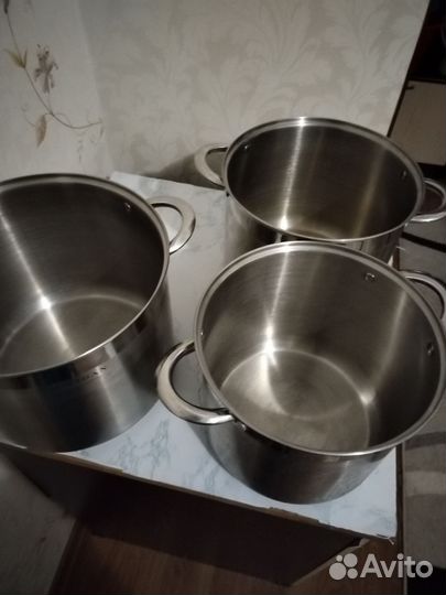 Кастрюля из нержавейки