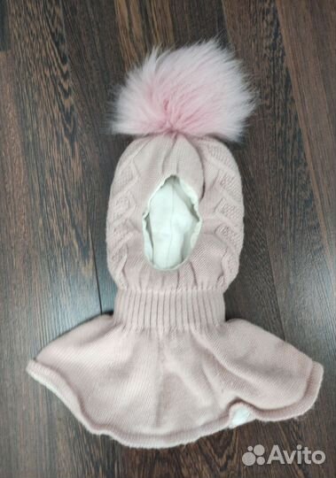 Шапка шлем детская зимняя 42-46