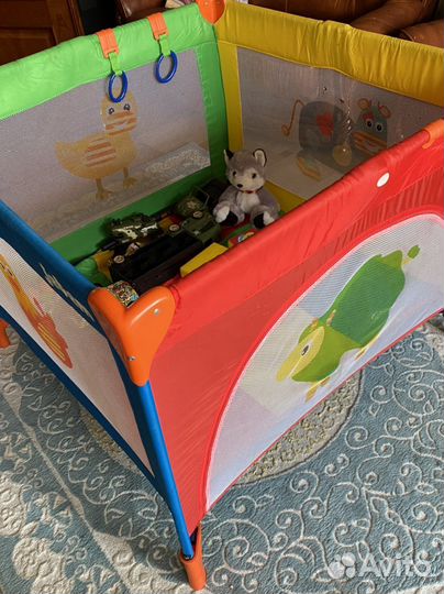 Манеж детский складной
