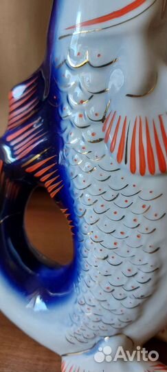 Набор для коньяка Рыбки/ оригинал СССР