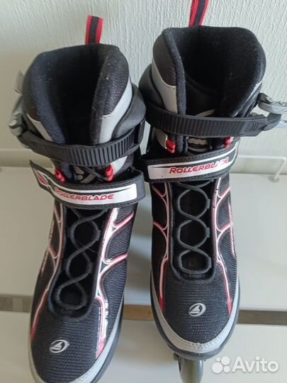 Роликовые коньки rollerblade + защита и рюкзак