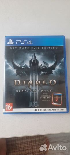 Игра Diablo 3 Reaper of souls для ps4