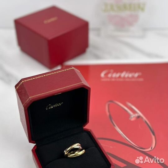 Cartier trinity кольцо все размеры