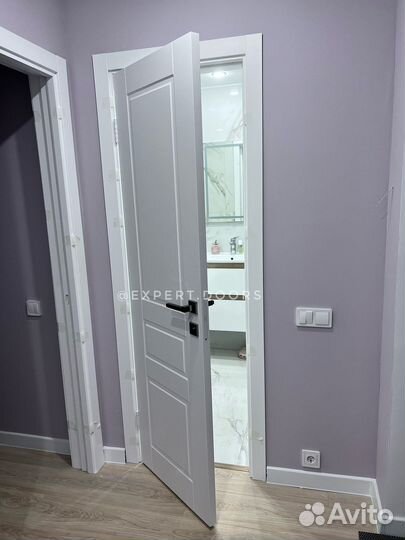 Двери межкомнатные белая эмаль