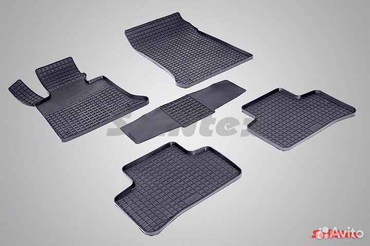 Ковры резиновые на Mercedes-Benz GLK-Class X204