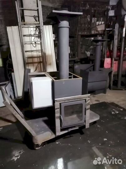 Банная печь Эконом 600 мм толщина 10мм