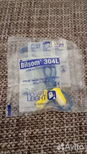 Противошумные вкладыши со шнурком