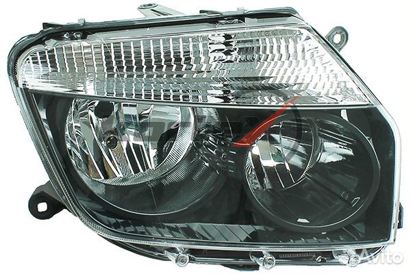 Фара R (черная) renault/dacia Duster 13