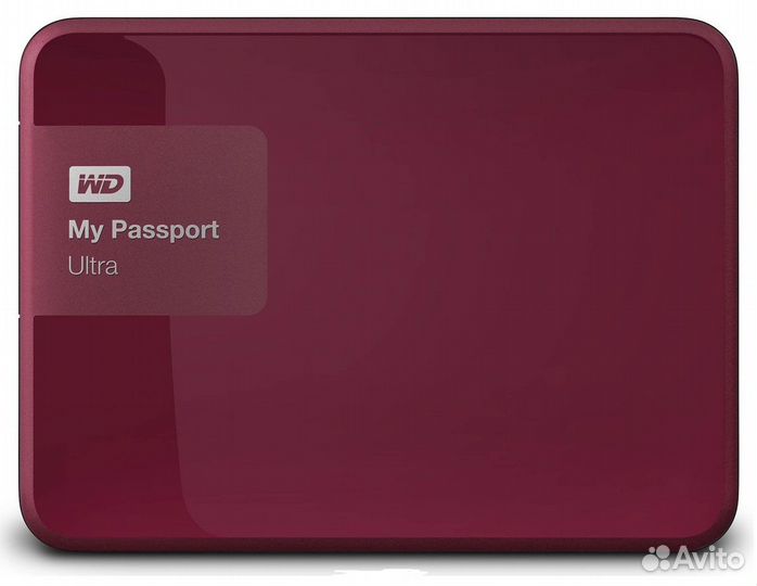 Внешний жёсткий диск WD MyPassport Ultra 2TB новый