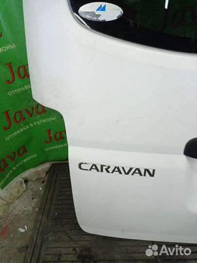 Дверь задняя задняя Nissan Caravan dqge25 KA24DE