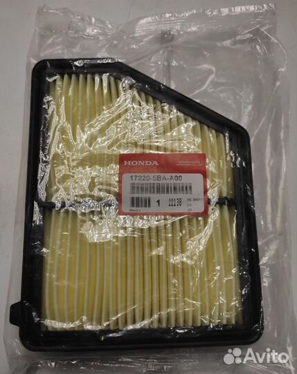 Фильтр воздушный Honda 172205BAA00