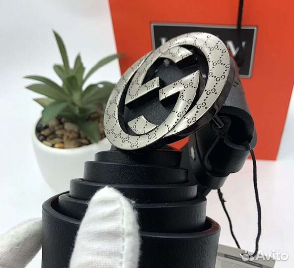 Ремень gucci новый