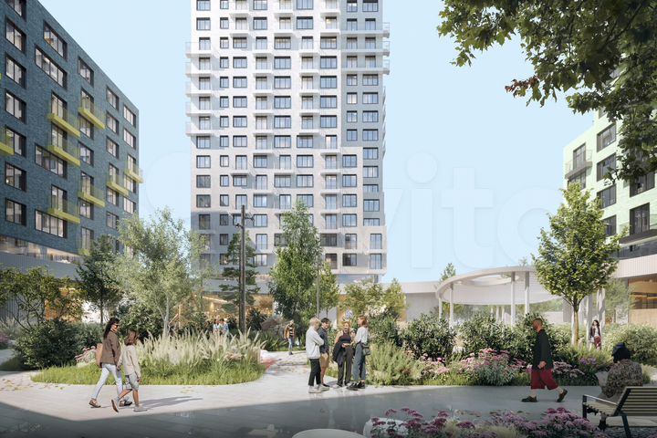 3-к. квартира, 95,1 м², 2/24 эт.