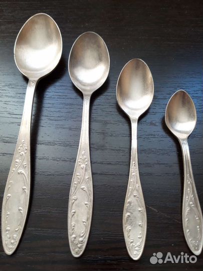 Набор мельхиоровых ложек
