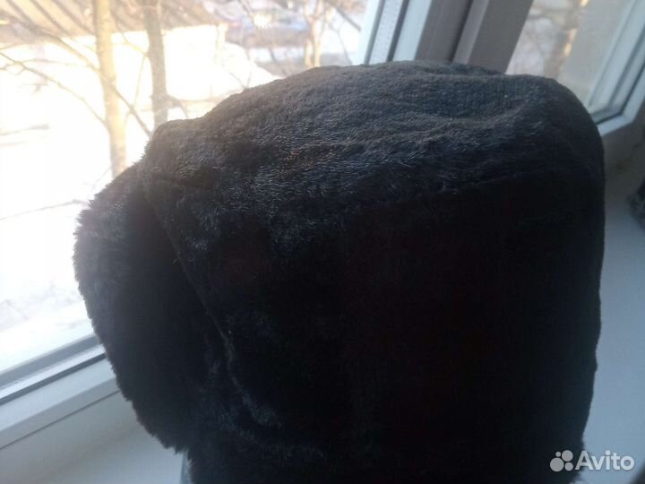 Шапка ушанка мужская 56,б/у, СССР